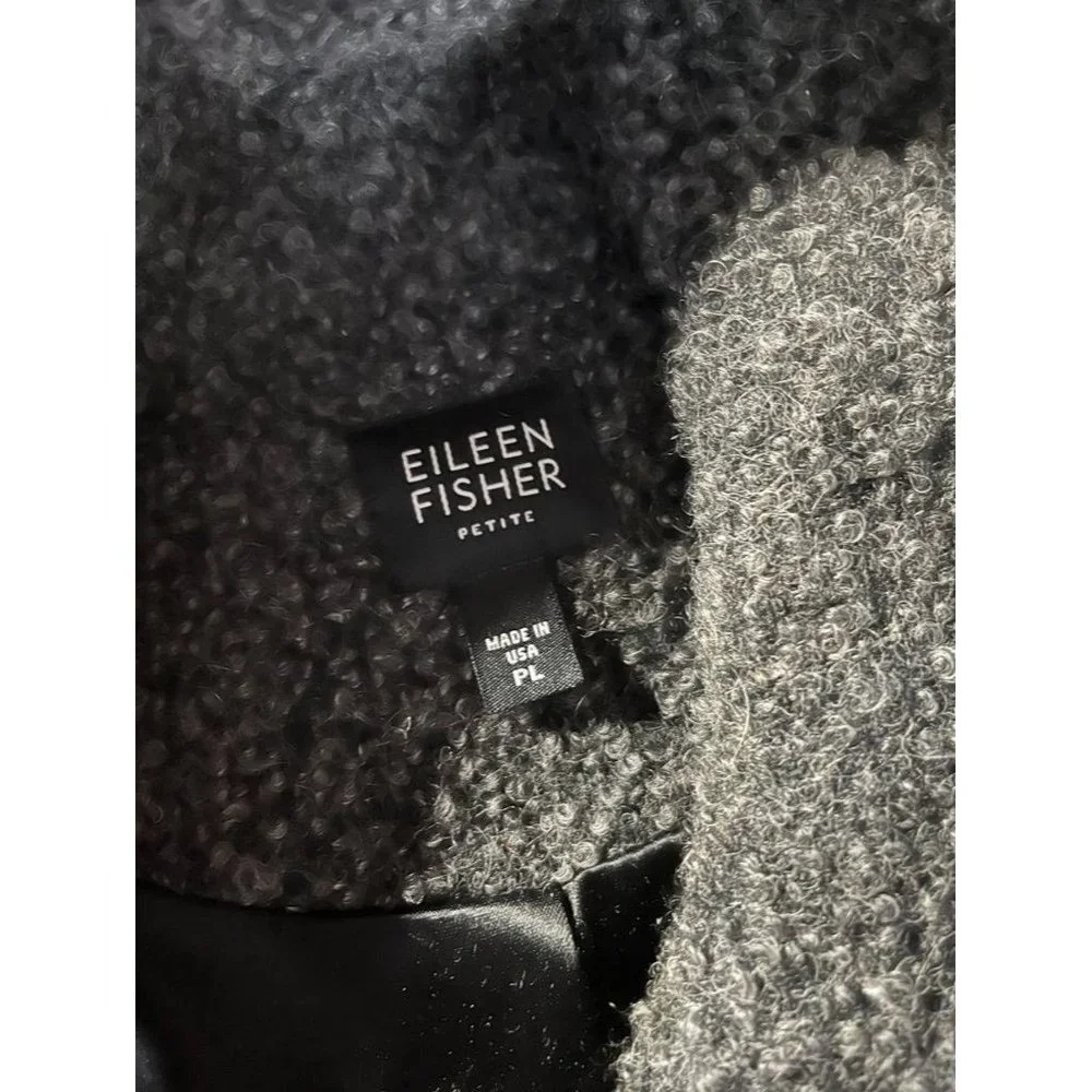 EUC Eileen Fisher Petite Coat